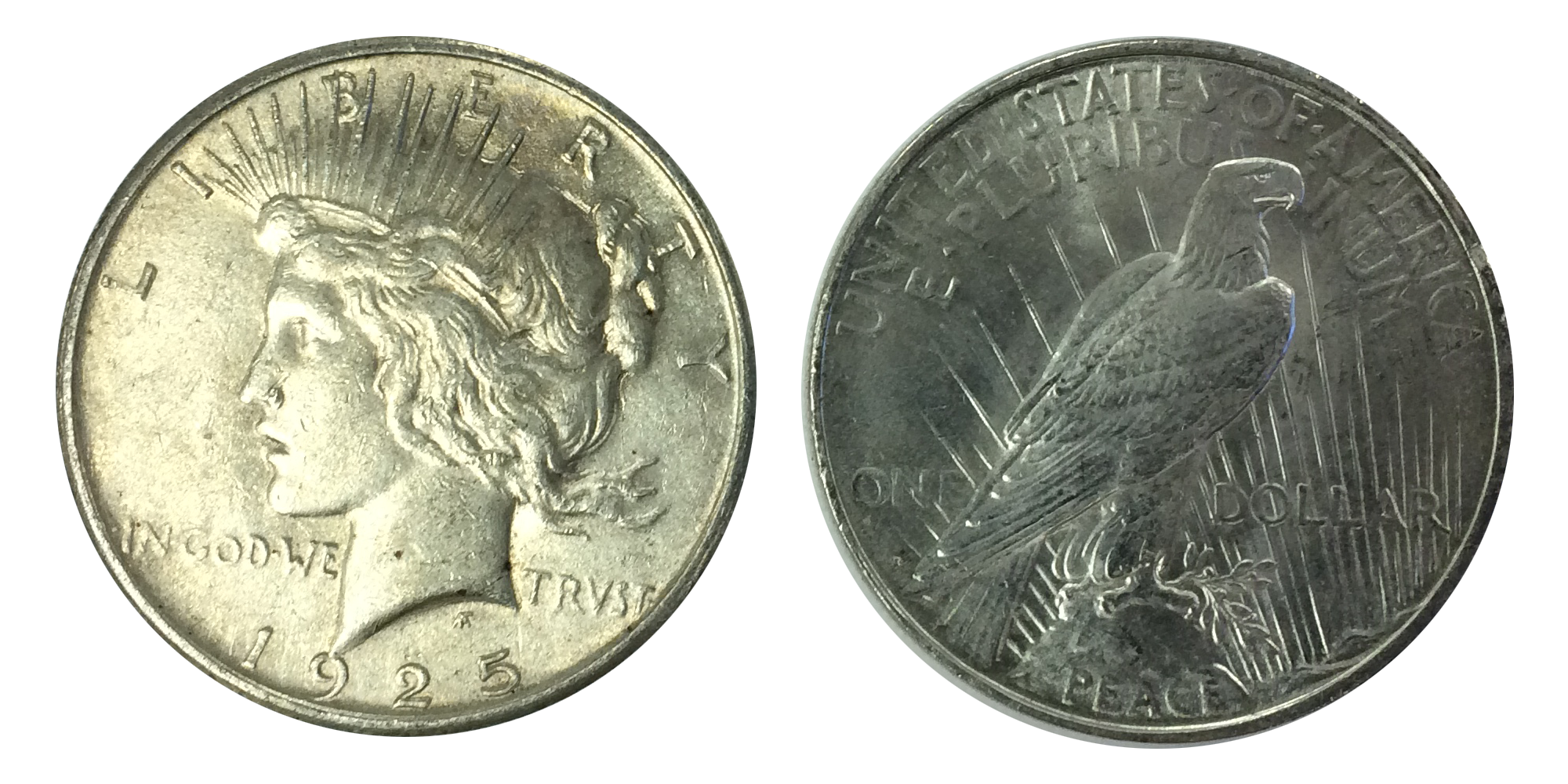 Worn Peace Dollar